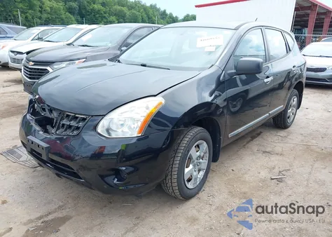 2013 Nissan Rogue S from USA, damaged, VIN JN8AS5MV1DW122245